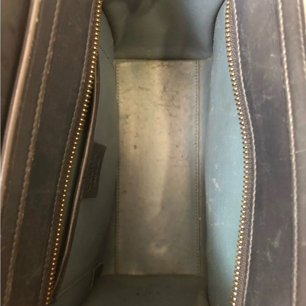 Celine Nano Tri-color Calfskin Leather Luggage - Picture 8 of 12